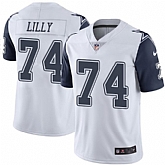 Nike Men & Women & Youth Cowboys 74 Bob Lilly White Color Rush Limited Jersey,baseball caps,new era cap wholesale,wholesale hats